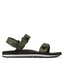 Jack Wolfskin Sandali Jack Wolfskin Outfresh Sd M 4039441 Khaki/Black