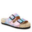Manebi Espadrilky Manebi Nordic Sandals T 2.3 R0 Indigo Tie/Dye Cotton