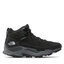 The North Face Trekingová obuv The North Face Vectiv Exploris Mid Futurelight Lthr NF0A5G395PZ1 Tnf Black/Tin Grey