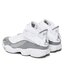 Nike Pantofi Nike Jordan 6 Rings 322992 121 White/Cool Grey/White