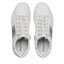 Patrizia Pepe Сникърси Patrizia Pepe PJ212.27 S Bianco/Platino
