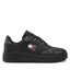 Tommy Jeans Sneakersy Tommy Jeans Retro Basket EM0EM00955 Triple Black 0GK