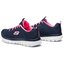 Skechers Topánky Skechers Get Connected 12615/NVHP Navy/Hot Pink