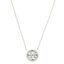 Tory Burch Nyaklánc Tory Burch Crystal Logo Delicate Necklace 53420 Tory Silver 042