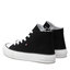 Tommy Hilfiger Sneakers aus Stoff Tommy Hilfiger High Top Lace-Up Sneaker T3A4-32119-0890 S Black 999