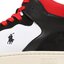 Polo Ralph Lauren Sneakers Polo Ralph Lauren Polo Crt Hgh 809892297001 Black/White/Red