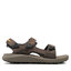 Columbia Sandali Columbia Trailstorm Hiker 3 Strap BM8210 Cordovan/Gold Amber