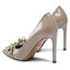 Baldowski Обувки на ток Baldowski D03678-1451-002 Lakier Cappuccino