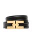 Elisabetta Franchi Dámský pásek Elisabetta Franchi C1-04S-36E2-V180 Nero 110
