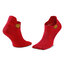 Vibram Fivefingers Rövid unisex zoknik Vibram Fivefingers Athletic No Show S18N04 Red