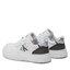 Calvin Klein Jeans Сникърси Calvin Klein Jeans Low Cut Lace-Up Sneaker V3A9-80471-1439 White/Black X002
