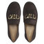 MICHAEL Michael Kors Loaferek MICHAEL Michael Kors Parker Lug Loafer 40F3PKFP1S Chocolate