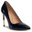 R.Polański High Heels R.Polański 0808 Granatowy Lakier