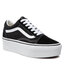 Vans Tenisky Vans Old Skool Stac VN0A7Q5M6BT1 Suede/Canvas Black/True W