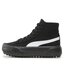 Puma Sneakersy Puma Kaia Mid Cv 384409 05 Puma Black/Puma White