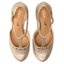 Clarks Pantofi Clarks Dalia Leah 261393024 Champagne Leather