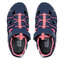 Jack Wolfskin Sandale Jack Wolfskin Sun Climber K 4050701 Blue/Coral