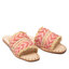 Manebi Παντόφλες Manebi Leather Sandals S 8.3 Y0 Rose Pattern