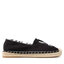 KARL LAGERFELD Alpargatas KARL LAGERFELD KL80117Z Black Canvas W/White