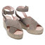 Manebi Еспадрили Manebi Wedges W Belt W 1.9 Wb Vintage Taupe 1