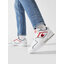 Champion Sportcipő Champion 3 Point Low Low Cut Shoe S21882-WW010 Wht/Navy/Red