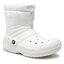 Crocs Stiefeletten Crocs Classic Lined Neo Puff Boot 206630 White/White