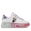 KARL LAGERFELD Сникърси KARL LAGERFELD KL62631D White Lthr w/Lilac