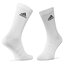 adidas 3 pár uniszex hosszú szárú zokni adidas Light Crew 3Pp DZ9393 White/White/White