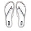 DKNY Еспадрили DKNY Tabatha K1206139 Sil/Wht Svw