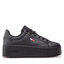 Tommy Jeans Sneakers Tommy Jeans Flatform Ess EN0EN02043 Triple Black 0GK