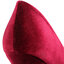 DeeZee Pantofi cu toc subțire DeeZee KLXT5520-12K Burgundy