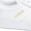 adidas Pantofi adidas Gazelle BB5498 Ftwwht/Ftwwht/Goldmt