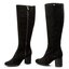 Solo Femme Kozaki Solo Femme 87604-01-C78/F82-01-00 Czarny