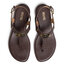 MICHAEL Michael Kors Szandál MICHAEL Michael Kors Mini Mk Logo 40R5MKFA1B Brown