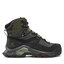Salomon Botas Salomon X Raise 2 MID GORE-TEX verde azeitona turquesa Salomon First salomon experience Black/Deep Lichen Green/Olive Night
