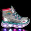 Skechers Cizme Skechers Heart Lights Sweet Styling 302668N/SMLT Silver