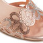 Menbur Sandále Menbur 21249 Rose Gold 0038