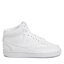 Nike Pantofi Nike Court Vision Mid CD5436 100 White/White/White