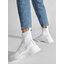 Calvin Klein Sneakers Calvin Klein Knit Sock Boot HW0HW00673 Ck White YAF