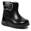 Geox Kozačky Geox B Kaytan G. C B1651C 08522 C9999 Black