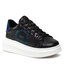 KARL LAGERFELD Sneakers KARL LAGERFELD KL62539I Black Lthr W/Lridescent