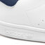 adidas Обувки adidas Stan Smith J H68621 Ftwwht/Ftwwht/Dkblue
