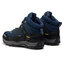 CMP Трекінгові черевики CMP Kids Rigel Mid Trekking Shoe Wp 3Q12944 Blue Ink/Yellow 10MF