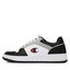 Champion Sneakersy Champion Rebound 2.0 Low Low Cut Shoe S21906-WW014 Wht/Grey/Nbk