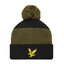 Lyle & Scott Mütze Lyle & Scott Bengal Bobble HE1730A Olive/Jet Black W735