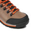 Elbrus Παπούτσια πεζοπορίας Elbrus Taneris Mid Wp Teen Brown/Black/Red Orange