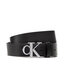 Calvin Klein Jeans Cinturón para hombre Calvin Klein Jeans Round Mono Plaque Belt 35mm K50K509532 BDS
