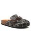 KARL LAGERFELD Papucs KARL LAGERFELD KL80441M Black Pu w /Grey