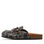 KARL LAGERFELD Papucs KARL LAGERFELD KL80441M Black Pu w /Grey