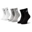 adidas Set de 3 perechi de șosete medii unisex adidas Cush Crw 3Pp DZ9355 Mgreyh/Mgreyh/Black